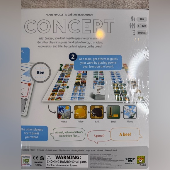 CONCEPT party board game Award Winning Team-Based Guessing New Sealed - Picture 5 of 6
